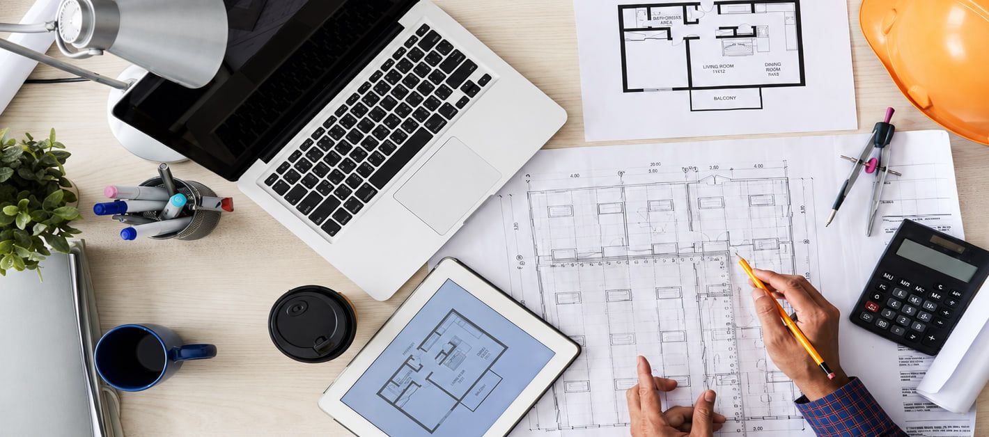 Engineering plans and site coordination materials