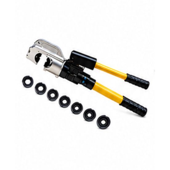 Hydraulic crimping tool for electrical installation
