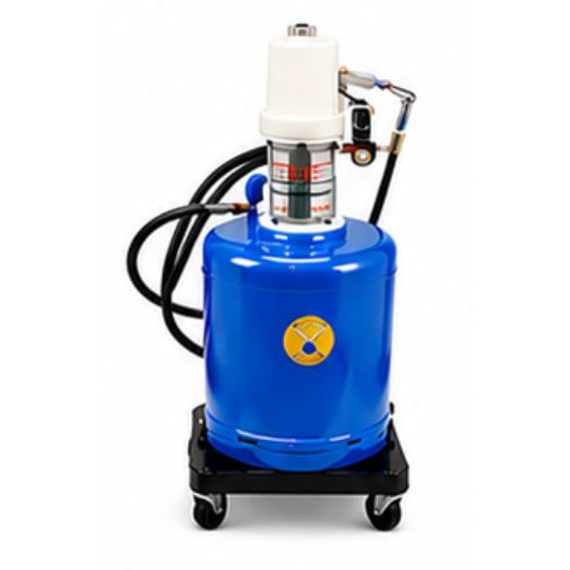 Oil and grease pump for equipment maintenance