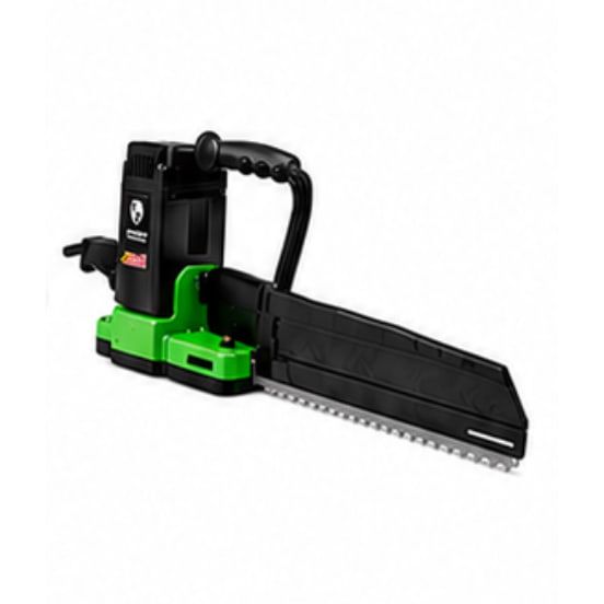 Portable electric saw for site cutting